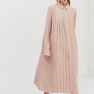 ASOS Pleated shirt dress